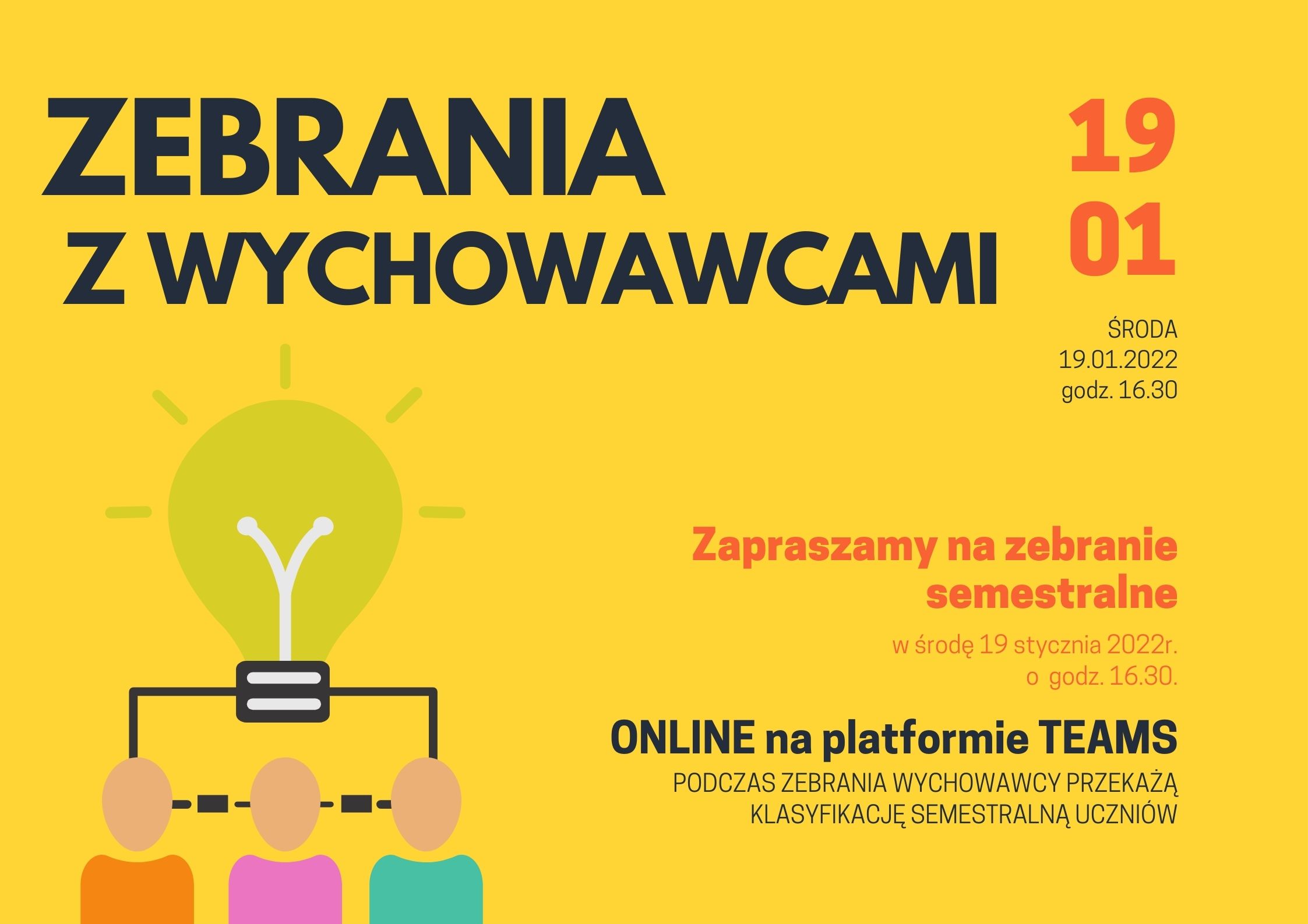 ZEBRANIA Z WYCHOWAWCAMI