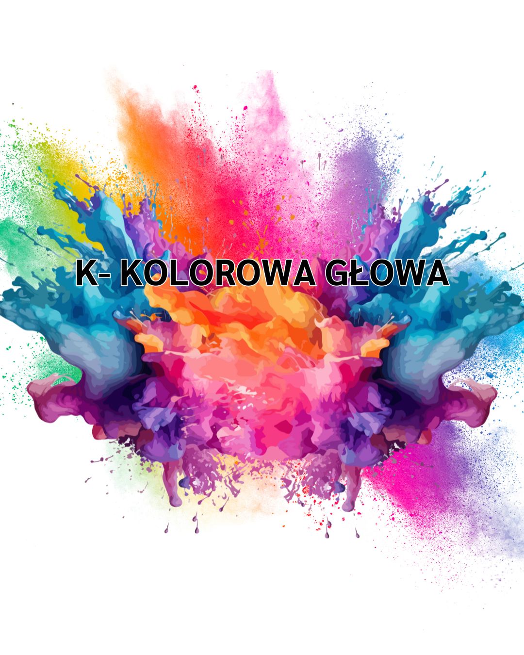 K KOLOROWA GŁOWA